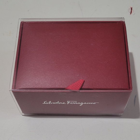 salvatore ferragamo gancini cufflinks - Picture 2 of 4